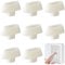 moonoom 8 Pcs Dimmer Replacement Knob, White Dimmer Slide Knobs, Light Switch Button Replacement for Easier Installation Non-Universal