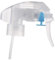 minkissy 2pcs Plastic Empty Spray Bottles Water Containers for Cleaning Handheld Applicator Bottle Pet Material
