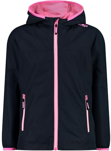CMP Kinder Hoodie Jacke, black blue, 164