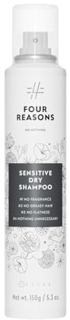 No nothing Volumizing Dry Shampoo - Fragrance Free, Talc-Free, Hypoallergenic, Vegan, Unscented Dry Shampoo for Women and Men, Sensitive Scalp - Absorbs Oil, Clear Finish, 150g