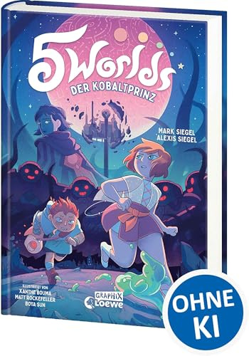 5 Worlds (Band 2) - Der Kobaltprinz: Entdecke die zweite der Fünf Welten und reise auf den blauen Planeten Toki - Ein mitreißendes Comic-Buch für Fantasy-Fans ab 10 Jahren