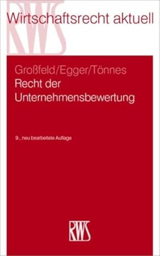 Recht der Unternehmensbewertung (RWS-Skript)