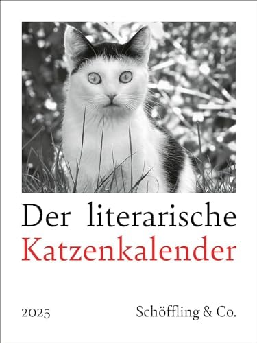 Der literarische Katzenkalender 2025 - DAS ORIGINAL
