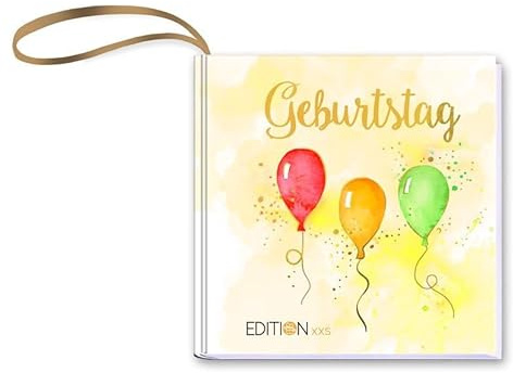 Geburtstag: Zitatebüchlein mit Aufhängeschlaufe