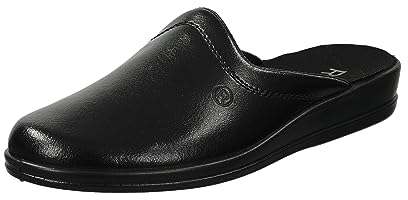 Rohde Damen, Frauen, Pantoletten, Slipper,Sandalen,Freizeitschuhe,Schlupfschuhe,schluepfschuhe,Slipper,Slides,Slip-ons,Mules,SCHWARZ,40 EU