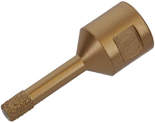 PRODIAMANT Foret à carrelage professionnel Carrelage 8 mm x M14 Foret diamanté Meuleuse d'angle pour le forage à sec dans le grès cérame, le carrelage mural et la pierre naturelle