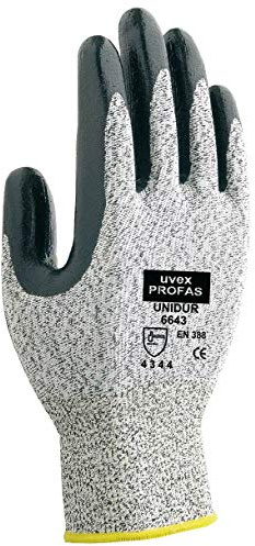 Uvex 66439 Unidur 6643 Glove, Size 9