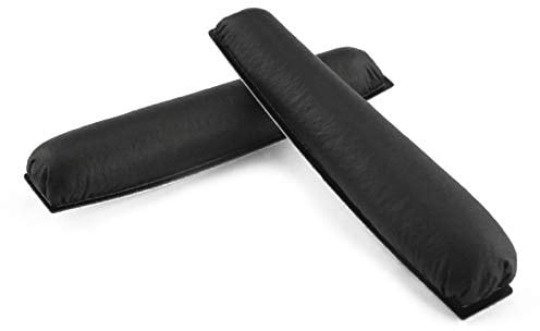 Geekria Protein Leather Headband Pad Compatible with Sennheiser PX100, PX200, PX80 Headphone Replacement Headband/Headband Cushion/Replacement Pad Repair Parts (Black).