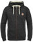 Solid SDCraig Herren Sweatjacke Kapuzenjacke Hoodie mit Kapuze Kordelzug Reißverschluss Kängurutasche Baumwollmischung Regular fit, Größe:M, Farbe:Black (9000)
