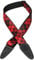Levy's 2 in. Gitarrengurt mit Sublimation, kariert, 5,1 cm rot kariert