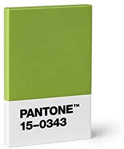 Pantone Design-Kartenetui Kredit- und Visitenkartenhalter, Green 15-0343 (Color of the Year 2017), grün