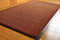TrendMakers DOOR MATS MEDIUM (BEIGE & BLACK) BARRIER MAT RUBBER EDGED HEAVY DUTY NON SLIP KITCHEN ENTRANCE HALL RUNNER RUG MATS 60X80CM (2ft x 2ft 8) | POLYPROPYLENE PILE