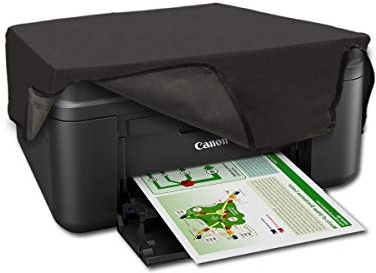 kwmobile Cover kompatibel mit Canon Pixma MX495 / TR4550 / 4551 - Tasche Hülle Drucker - Staubschutzhülle Schutzhaube Schutzhülle - Dunkelgrau