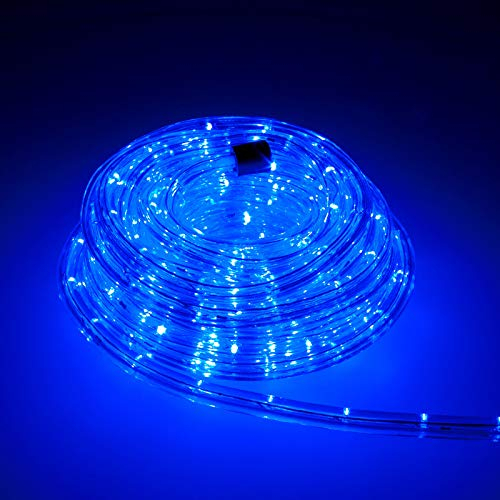 Helles LED Lichtband Lichterkette Lichterschlauch 36 LED/M F3 für Wohnung Balkon Garten in vielen Farben Rot Grün Blau Gelb Pink Weiß Warm-Weiß RGB