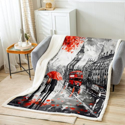 Feelyou Berühmte Big Ben Decke, 127 x 152,4 cm, für Jungen und Mädchen