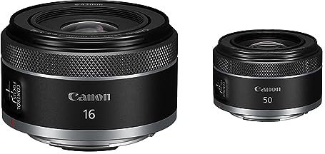 CANON Objectif RF 16mm F2.8 STM & Objectif RF 50mm f/1.8 STM