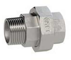 RIEGLER 118858 lös. Doppelnippel kon. dicht. G 3/4 I/A SW 46 ES1.4408-1 Stück
