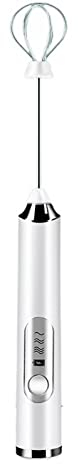Batidores para cocinar Espumador de leche eléctrico Fabricante de espuma Batidor de huevos Batidor de huevos Mezclador Varilla para espumar café Espumador portátil USB Espumador de huevos de alta vel