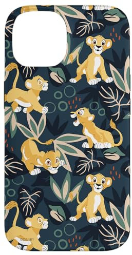 iPhone 14 Disney The Lion King Young Simba Jungle Print Case