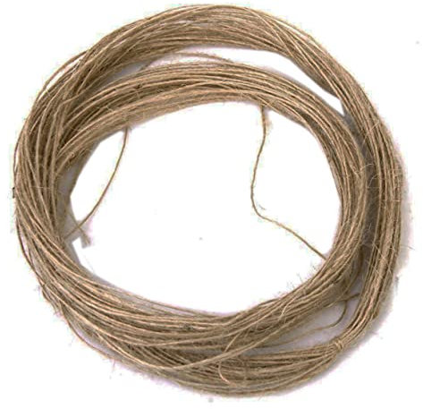 LALAFINA Handgemachte Geschenke Sisal-Jute-Schnüre Jutegarn DIY & Handwerk Juteseil Sackleinenschnur Handwerk Jute Schnurseil Juteschnur Gartenschnur Weben Jutefaden Etikett Geschenk