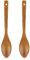 Gjinxi 2PCS Wooden Spoons for Cooking, Woodens Cooking Spoons, Wooden Kitchen Utensil Apartment Essentials Large Cookings Spoon for Serving Mixing