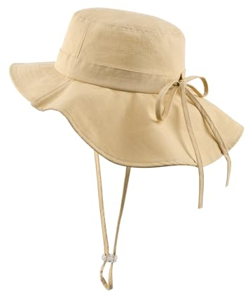 Zylioo XXL-3XL Fischerhut Anglerhut mit Nackenschutz für Großen Kopf,Sonnenhut Größe 58-64cm,UPF50+ Sonnenschutz Sommerhut