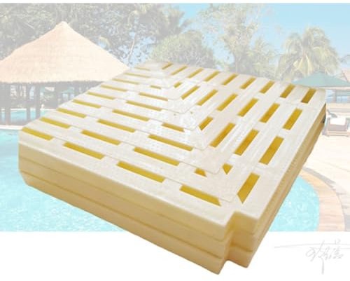 Griglia Di Drenaggio For Piscina Ad Angolo Retto Da 90 Gradi, Copertura Del Filtro Di Drenaggio Della Doccia Copertura Della Griglia Di Drenaggio For Piscine Fuori Terra E Docce Con Balcone(Size:30x30