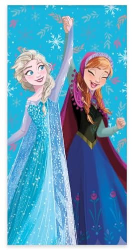 BrandMac Disney Frozen Anna ELSA Duschtuch Badetuch 60 x 120 cm