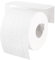 DABSTORY Toilettenpapierhalter Klopapierhalter Klorollenhalter Wandmontage WC Papier Halter Papierhalter Rollenhalter für Badzimmer und Küche Edelstahl Montage Ohne Bohren (Weiß)