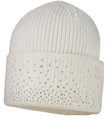 maximo Kids Girl-Beanie, Umschlag Strass