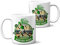 KRAFTYGIFTS Personalised Hibernian Mug Nostalgia Football Fan Cup Retro Vintage Tea Coffee Fathers Day Gift for Him NFM40