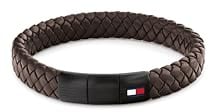 Tommy Hilfiger Jewelry Men's Leather Bracelet - Available in Black or Brown or Blue