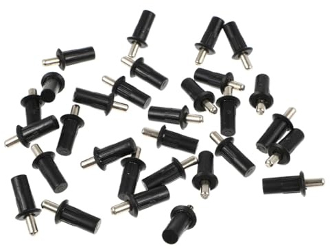 Yardenfun 100pcs Shutter Pins Replacement Kit for Plantation Shutters Window Tracks and Catches Iron Repair Staples for Home Improvement and Furniture Fixing