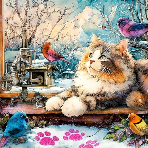 Puzzle 1000 Teile Schwer Spielzeug Lernspiel Impossible Herausforderungsspielzeug für Erwachsene und Kinder ab 14 Jahren 38x52/1000pcs