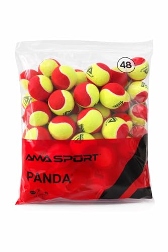 ama-sports Tennisbälle Kinder rot 48 Stück