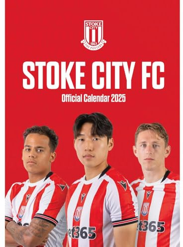Official Stoke City A3 Calendar 2025