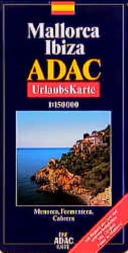ADAC Karte, Mallorca, Ibiza, Urlaubskarte (ADAC Karten Spanien / 1:150000)