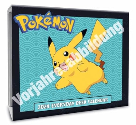Pokémon Tagesabreißkalender 2025: Von Pikachu bis Zapdos, ein kleiner Kalender für jeden Tag! Tolle Motive für alle Fans von Serie, Videospielen und Pokémon Go in einem Tageskalender zum Abreißen.
