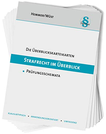 Karteikarten Strafrecht im Überblick