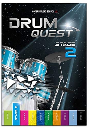 Drum Quest Stage 2: Die Schlagzeugschule für Anfänger - Ganz einfach Schlagzeug lernen mit dem Schlagzeug Songbuch mit Bonus-Material (Band 2)