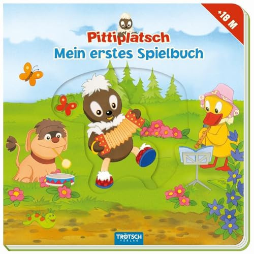 Mein erstes Spielbuch Pittiplatsch; Pitti, Schnatterinchen, Moppi, Unser Sandmännchen, Sandmann, Sandmännchen: Mit Schiebe- und Spielelementen
