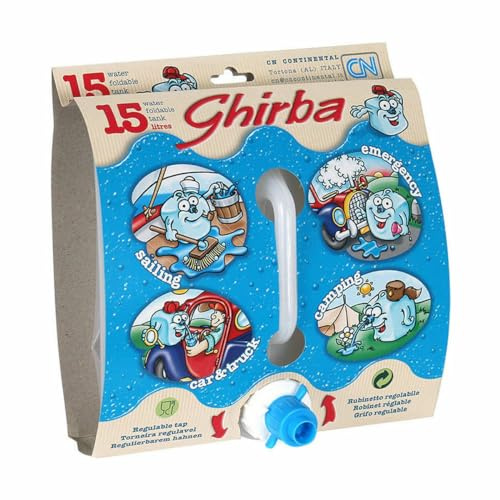 C.N. CN 1315.24 Faltkanister Zertifiziert für Lebensmitteltransport Ghirba, 15 l