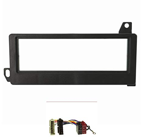 tomzz Audio 2407-005 Radioblende Set kompatibel mit Chrysler Jeep Voyager Cherokee Wrangler Neon Vision mit Radioadapter ISO