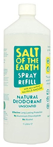 SALT OF THE EARTH Spray Refill - Natural Deodorant 1000ml (PACK OF 1)