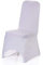Trimming Shop Stuhlhussen für Esszimmer, Stuhlhussen, Spandex-Polyester, abnehmbare, waschbare Schutzhüllen, für Hochzeit, Geburtstag, Bankett, Hotelparty, Dekoration, 50 Stück, Weiß