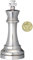 Unbekannt Hanayama 111467 Cast Puzzle Chess König