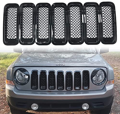 7 griglie di protezione del radiatore. Calandra in rete.