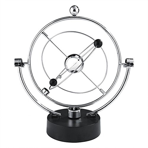 Zerodis Bola de Equilibrio Cradle de Newton, Juguete de Escritorio de Bola de péndulo Divertido para Decoración de Oficina (G)