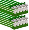1aTTack.de 366207 Cat.6 Netzwerkkabel Winkel 90 Grad 3,0 m - grün - 10 Stück - Cat6 Patchkabel (SFTP PIMF) 1000Mbit/s Rj 45 Stecker - 10 x 3,0 m Meter grün