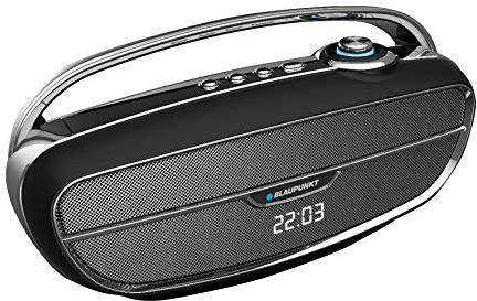Blaupunkt - MP3360-133 - Enceinte Subwoofer Vintage sans Fil - Compatible Bluetooth - 5W x 2 + 9W - Noir